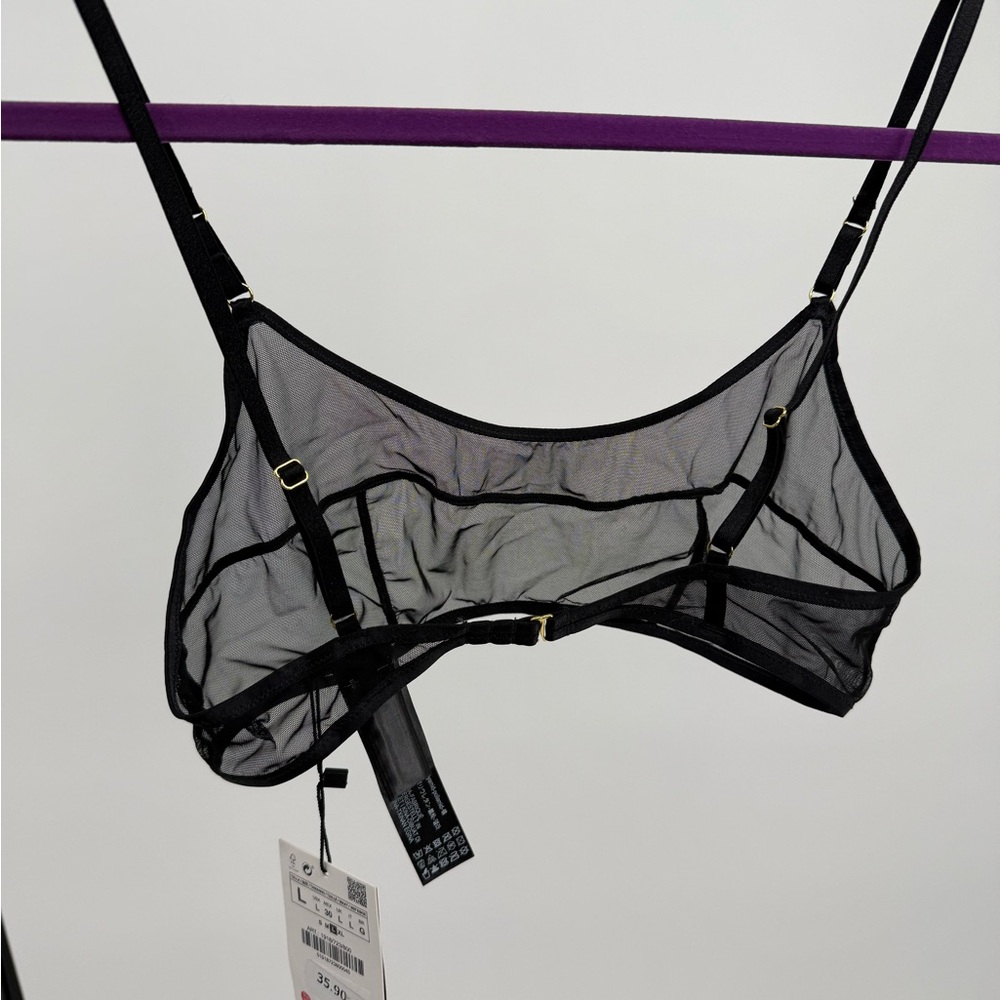 Zara Sheer Bra - Picture 3 of 4
